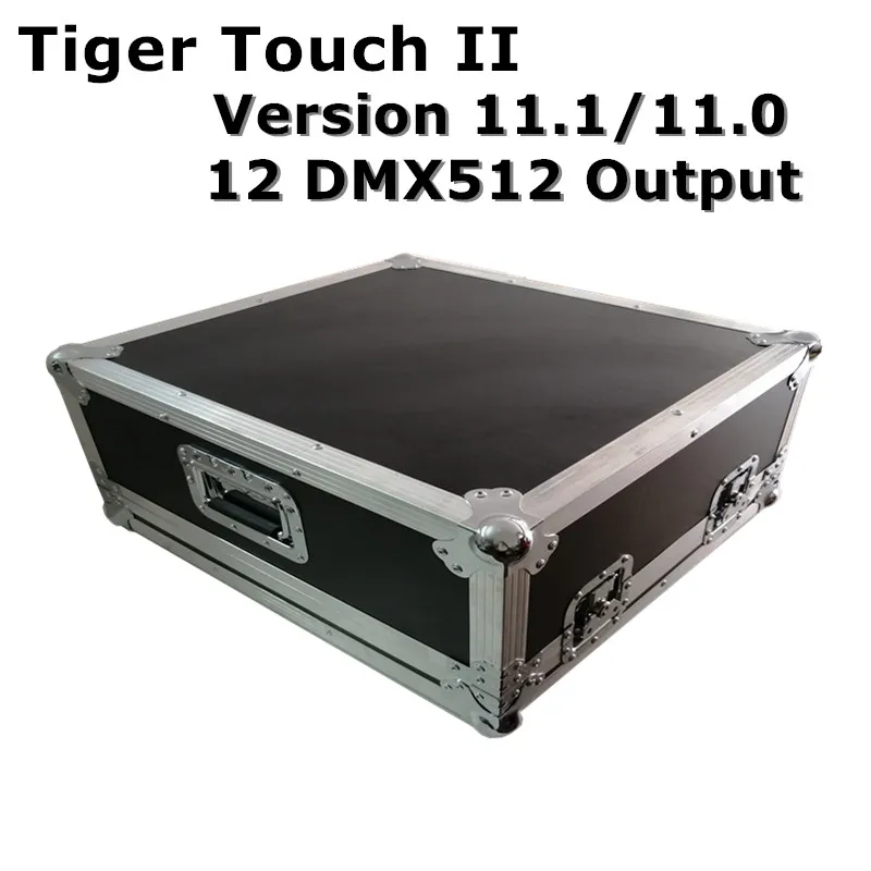 Tiger Touch II контроллер 11,1/11,0 версия профессиональный сценический осветительный пульт Tiger Touch dmx консоль с полетным чехол