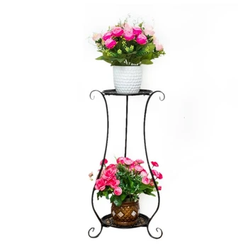 

European Style Thickening Iron Art Flower Rack Multi-storey A Living Room To Ground Balcony Fold Flower Rack