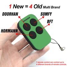 Garage Door Remote Control Duplicator 433MHZ—868.3MHz Remote Control 4 Channe For Multi-frequency copy Fixed Rolling Code
