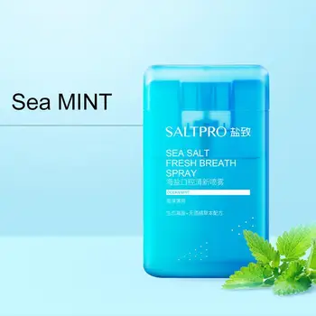 

WHUnisex Salt-Sea Salt Oral Freshening Spray Breath Salt Breath Sea Spray Oral To Remove Spray Mouth Freshener Antibacteria M5J1