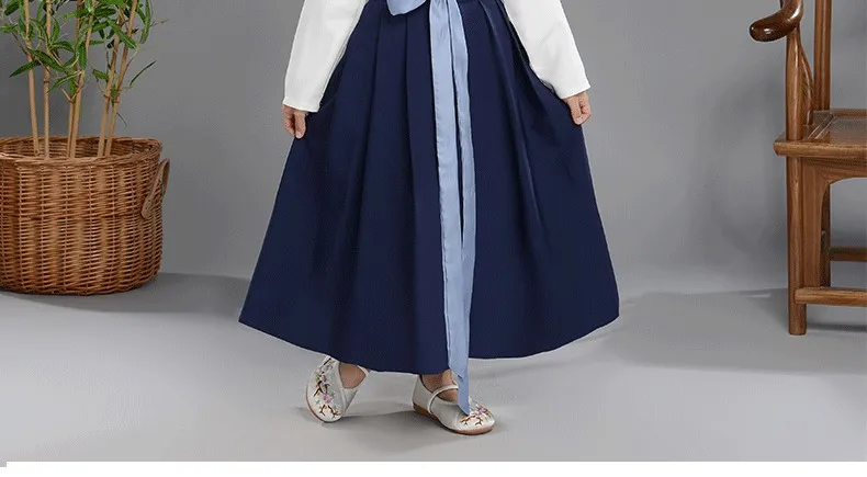 110-180 см детский китайский Hanfu Одежда для девочек сказочный костюм Улучшенный древний костюм студентки Тан мальчиков Hanfu костюм DL4143