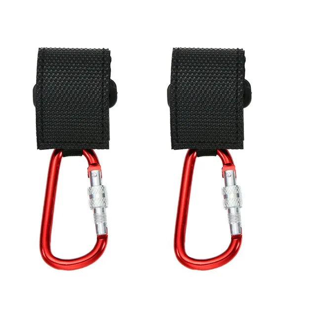 1-2pcs Baby Hanger Baby Bag Stroller Hooks Pram Rotate 360 Degree Baby Car Accessories Stroller Organizer Stroller Accessories red