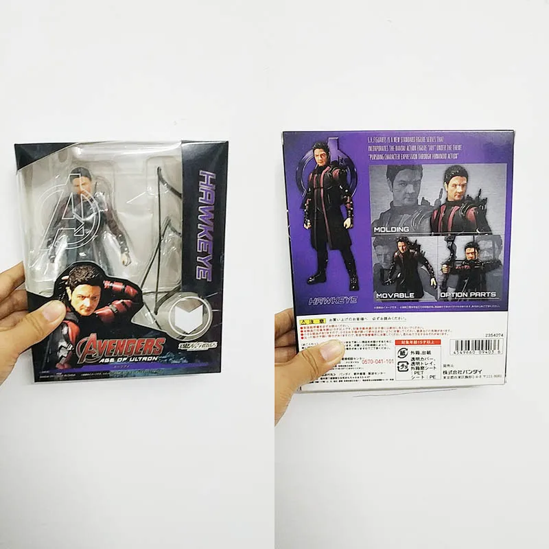 

15cm SHF 2019 Movie Avengers Endgame Infinity War 4 Marvel Hero Hawkeye Action Figure Model Toys Doll For Gift