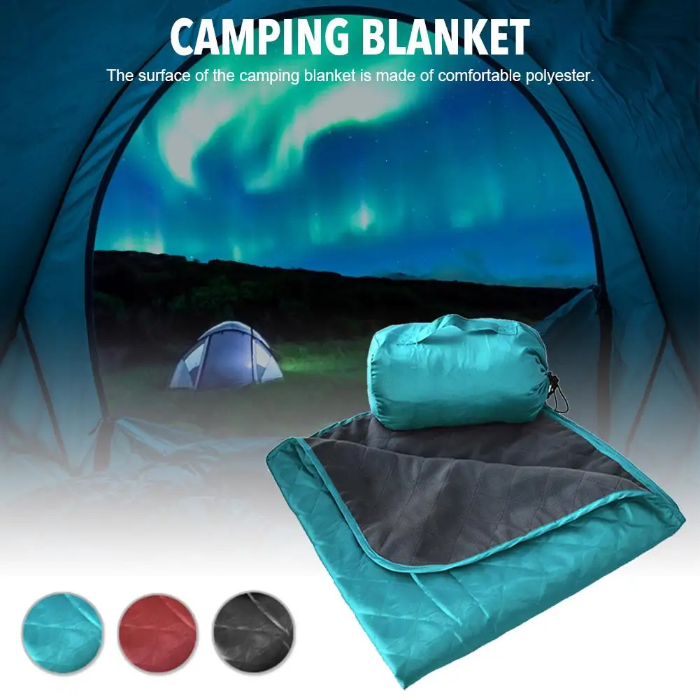 

Camping Blanket Washable Picnic Cushion Waterproof Mat Mountaineering Field Camping Mat Outdoor Cold And Warm Fleece Picnic Mat