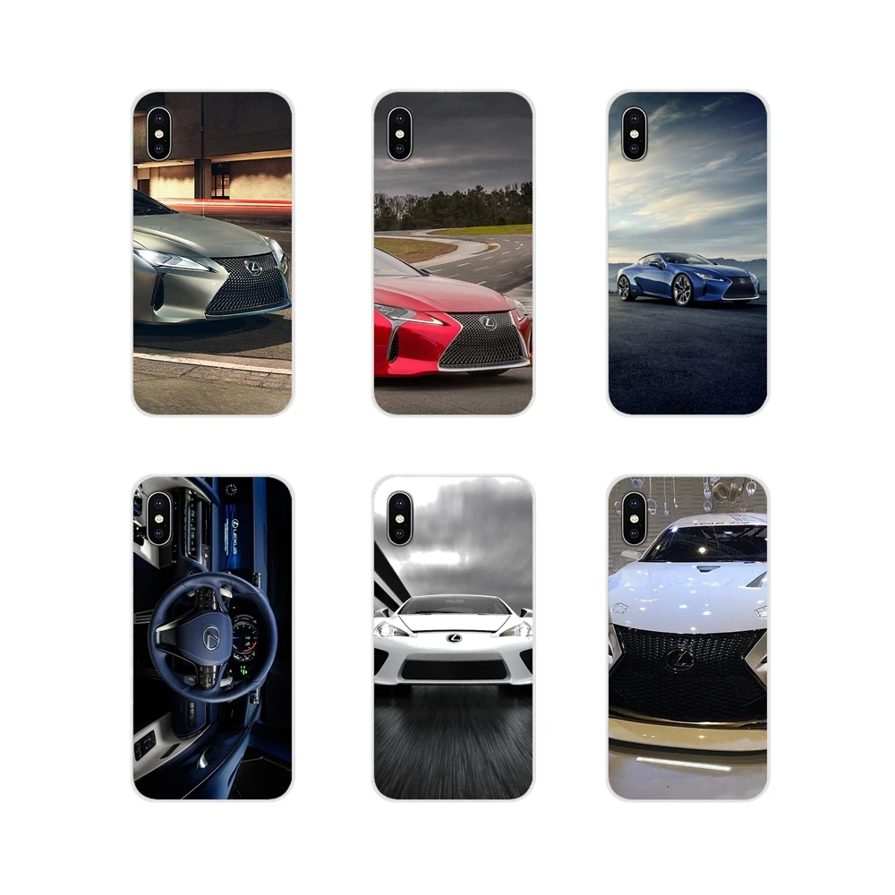 Accessories Phone Shell Covers For Samsung Galaxy S3 S4 S5 Mini S6 S7 Edge S8 S9 S10 Lite Plus Note 4 5 8 9 Lexus Faux car | Мобильные