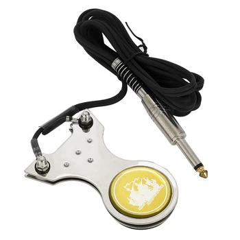 

Tattoo Foot Pedal Non-slip Switch For Tattoo Machine Power Supply with Power Cord Kit Black