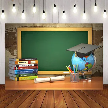 

Back to School Backdrop Online Teaching Background for Photography Online Course Decor Books Blackboard Tellurion