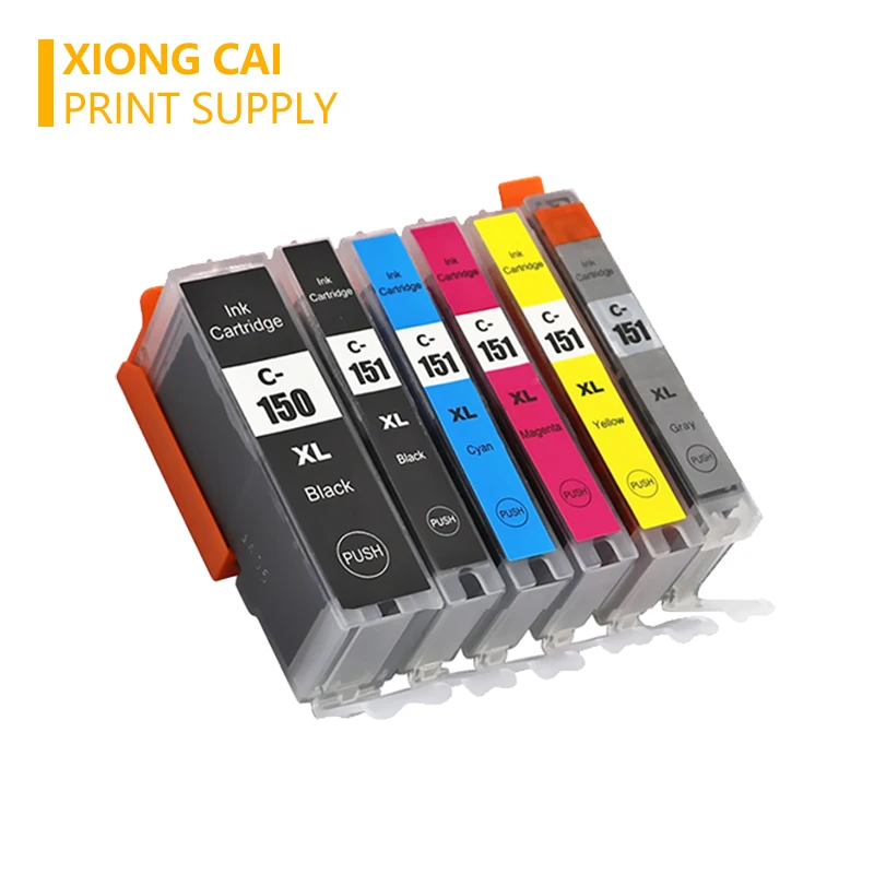 

PGI 150 CLI 151 pgi150 чернильный картридж для canon PIXMA IP7210 MG5410 MG5510 MG6410 MG6610 MG5610 MX921 MX721 IX6810 PGI150 CLI151