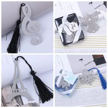 

Romantic Wedding Decoration gifts of Music Note and France Tower Bookmark gifts for Event and Party souvenirs 20Pcs/lot