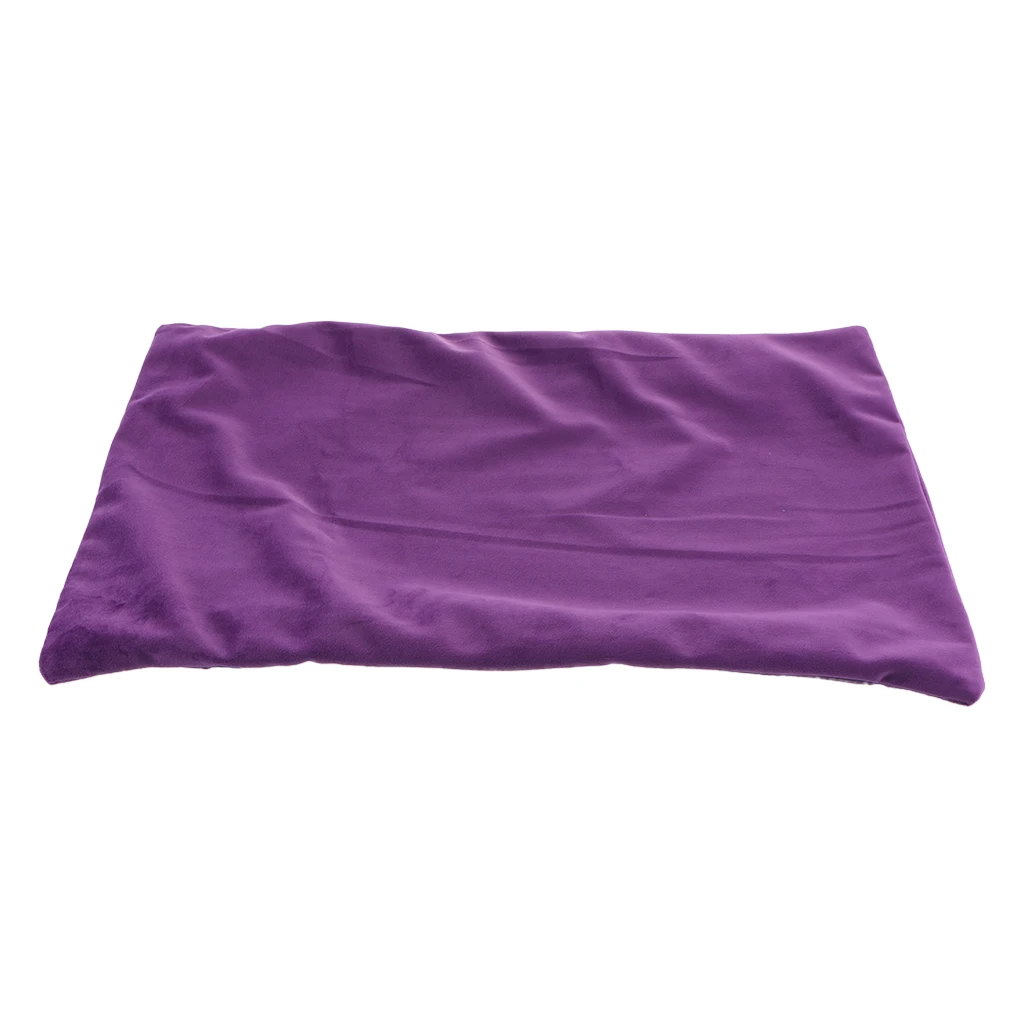 Soft Velvet Solid Color Throw Pillow Covers Cushion Case Dark Purple Warm Pillowcase Rectangle Pillow Cases Standard
