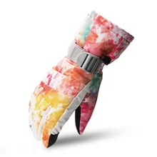 Уличные водонепроницаемые флисовые мотоциклетные мужские и женские перчатки зимние теплые лыжные перчатки Зимние перчатки для верховой езды сноуборд перчатки