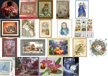 

TOP selling angel Cross Stitch Set Chinese DIY Kit Embroidery Needlework Craft Packages Cotton Fabric Floss s Embroidery