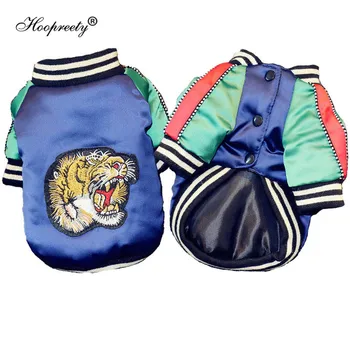 

Fashion Embroidery Designer Dog Clothes Thick Parka Winter Warm Coat for Small Medium Dogs Chihuahua Jacket Outfit ropa perro