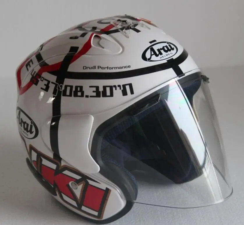 Топ горячий ARAI R3 шлем мотоциклетный шлем полушлем открытый шлем-каска для мотокросса Размер: S M L XL XXL, Capacete