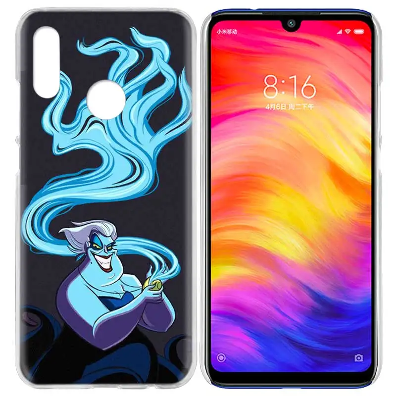Чехол для Xiaomi Redmi Note 7 7A фотоаппаратов моментальной печати 7S 6 6A 5 Y3 K20 mi 8 до 9 лет CC9 CC9E A1 A2 A3 играть F1 Lite Pro Plus Урсула, Русалочка