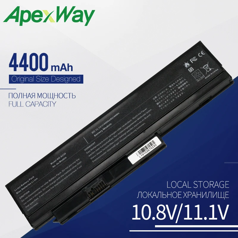 Apexway 4400 мАч 45N1025 ноутбук Батарея для lenovo Thinkpad X230 X230i X230S 45N1024 45N1024 45N1028 45N1029 45N1020 6 ячеек