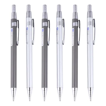 

6Pcs 0.5 Automatic Pencil Lead Refill Break Resistant Propelling Pencil Core Replacement Pencil Leads School Supplies (Random Co