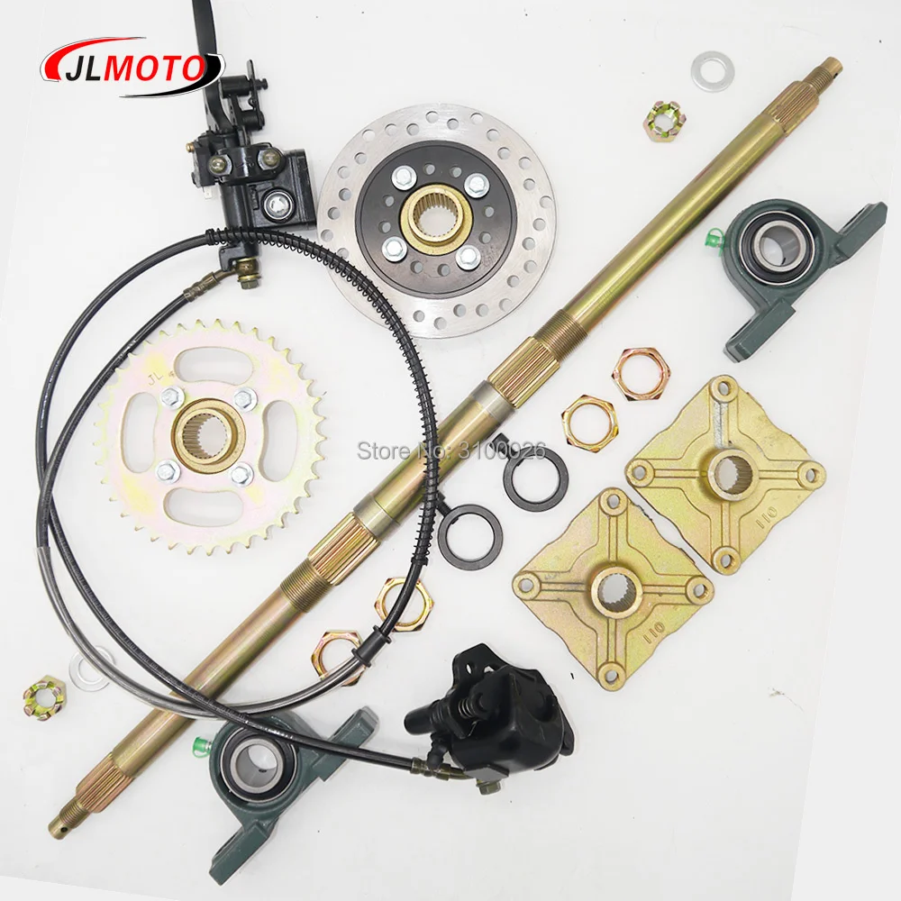 JLA-07-073-3-710MM-REAR-AXLE-ATV-BUGGY-WITH-BRAKE-PARTS