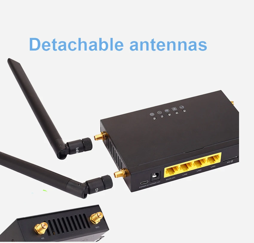 GC111 300Mbps 4G LTE WiFi Router CAT4 Industrial CPE strong signal Suport 32 Wifi users With Sim Card Slot