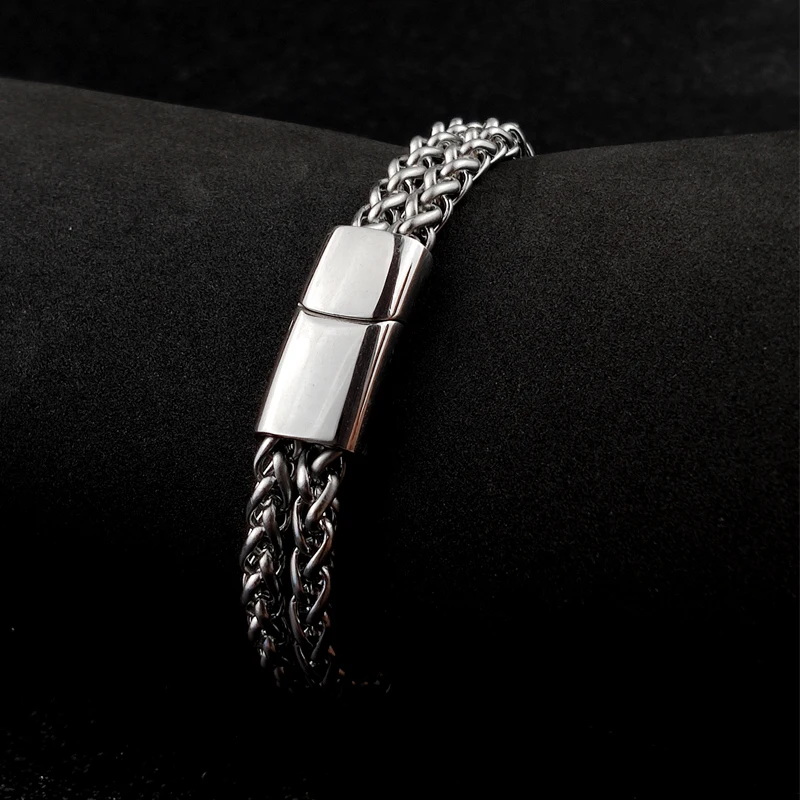 silver chain Braclet