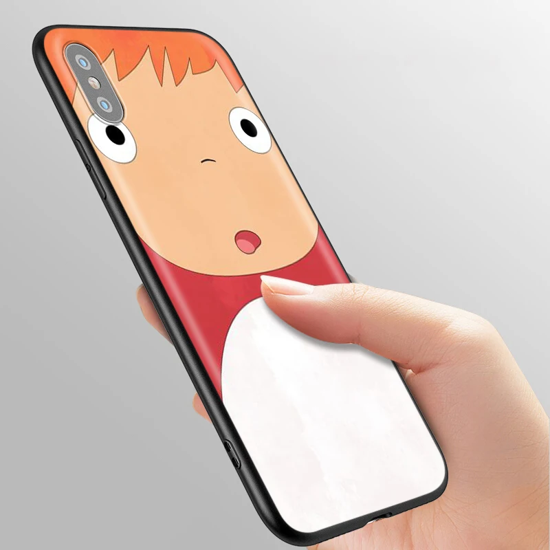 Мягкий силиконовый чехол YIMAOC Ponyo On The Cliff для iPhone 12 Mini 11 Pro XS Max XR X 8 7 6 6S Plus 5 5S