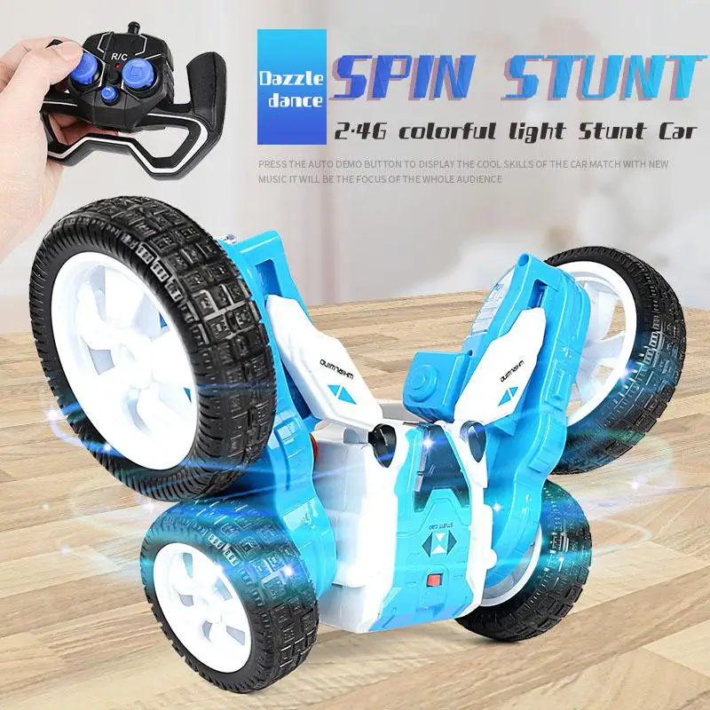 Двухсторонний вращающийся на 360 градусов автомобиль модели трюковых автомобилей