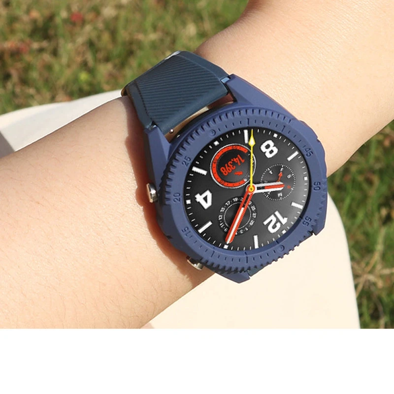 Чехол для ПК+ сменный ремешок для huawei watch GT Smart Watch