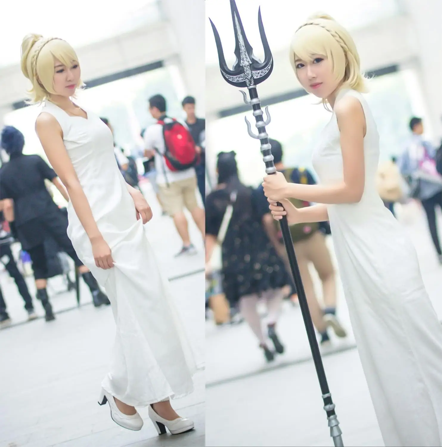 Костюм для косплея Lunafreya Nox Fleuret из игры финальная фантазия XV FF15 костюм Луны наряд