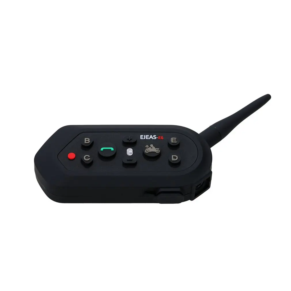 Мотоцикл для переносного приемо-передатчика Bluetooth гарнитура, наружный полно-дуплекс в режиме реального времени вызова Беспроводной для мотоциклетного шлема гарнитура E6