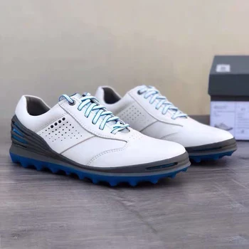 

Professional Spikeless Golf Shoes Men Waterpoorf Leather Golf Sneakers Comfortable Quality Golfing Sneakers Men Walking Shoes