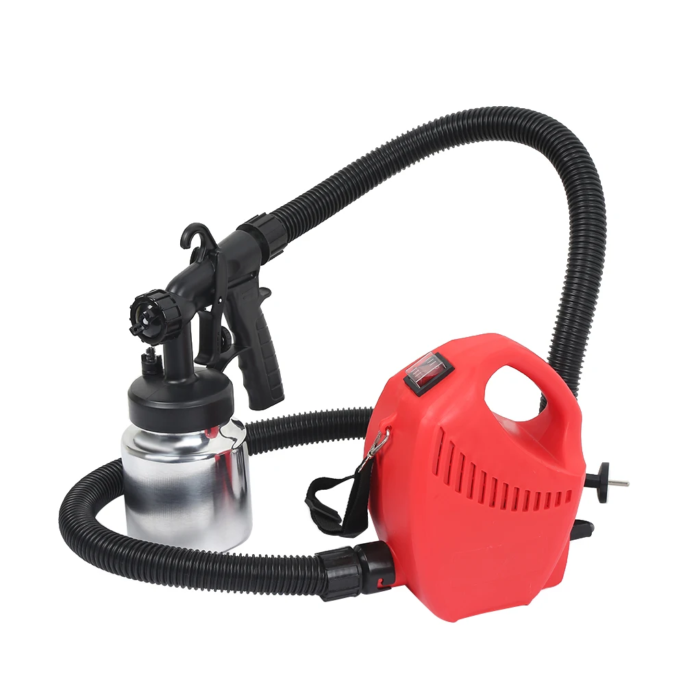 

580W 800ml Container Electric Paint Spray Gun Adjustable Spray Output Sprayer