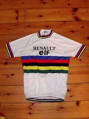 jersey RENAULT ELF велосипедный костюм cycles gitane велосипед Джерси набор летние мужские нагрудник Шорты ropa ciclismo hombre maillot tenue cycliste - Цвет: jersey