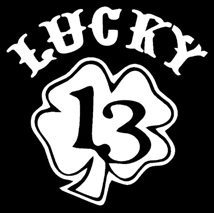 13*11 см 13 LUCKY Shamrock автомобильные наклейки s наклейки аксессуары для мотоциклов наклейки для стайлинга автомобилей