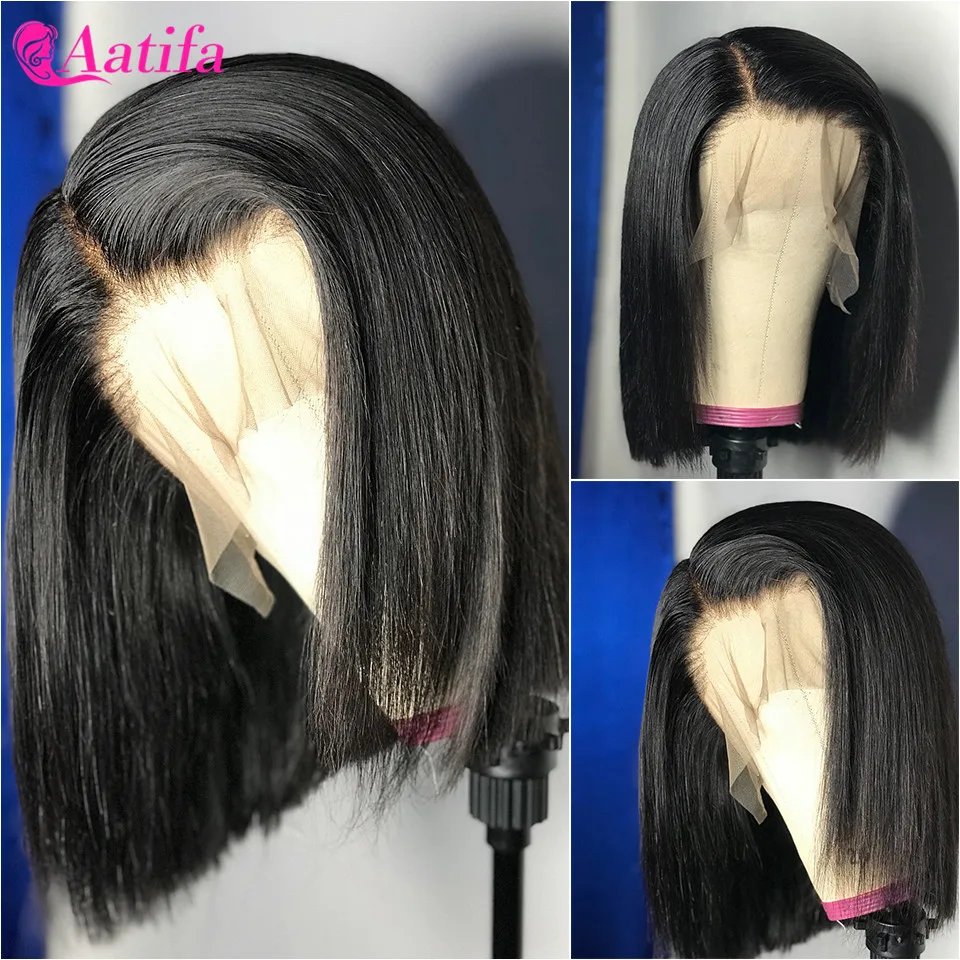 Short-Bob-Wigs-Straight-Lace-Front-Human-Hair-Wigs-For-Women-Pre-Plucked-With-Baby-Hair (1)