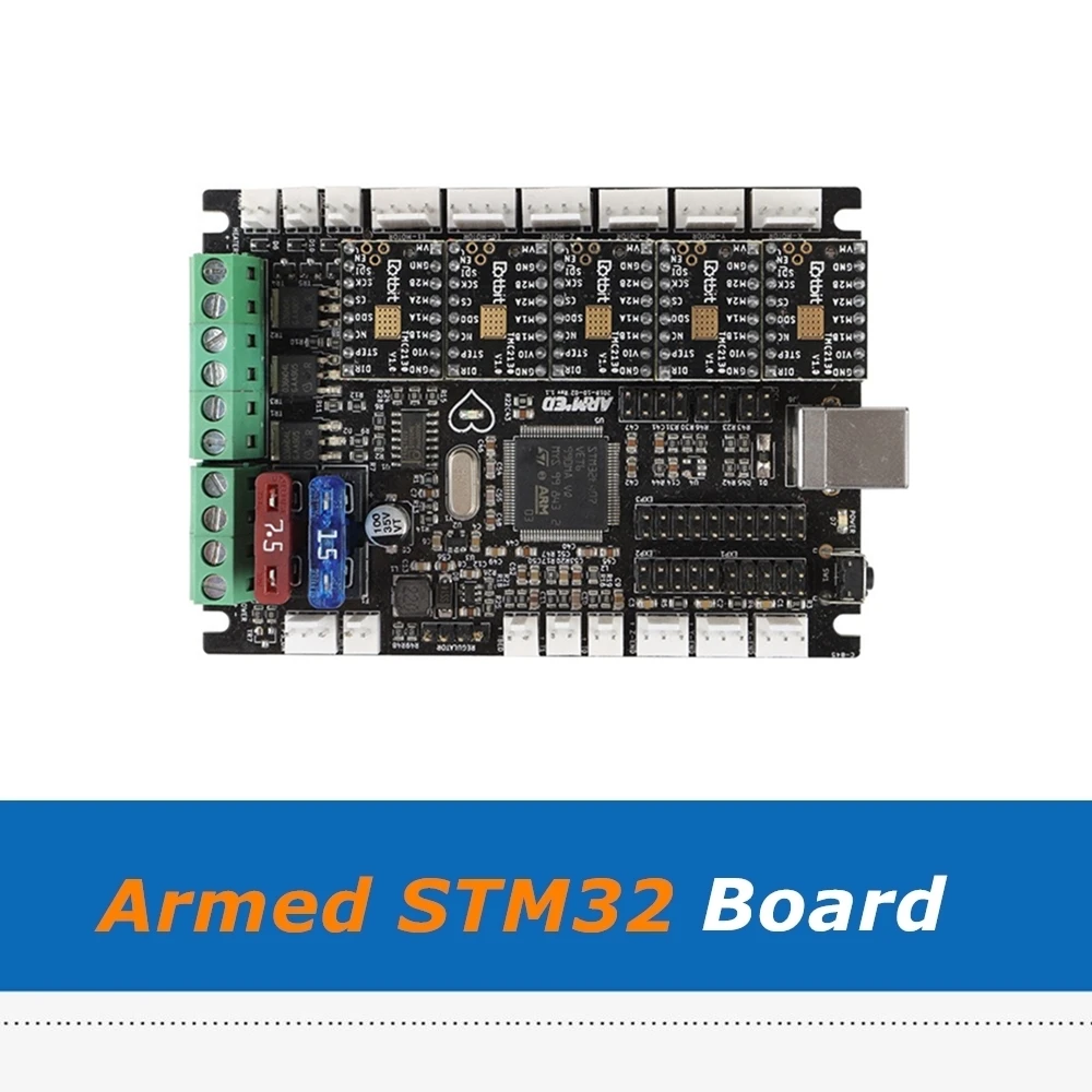 32 бит Marlin 2,0 Arduino Armed STM32 плата+ 5 шт. TMC2130 драйверы для Prusa I3 MK3S MMU2s части 3d принтера