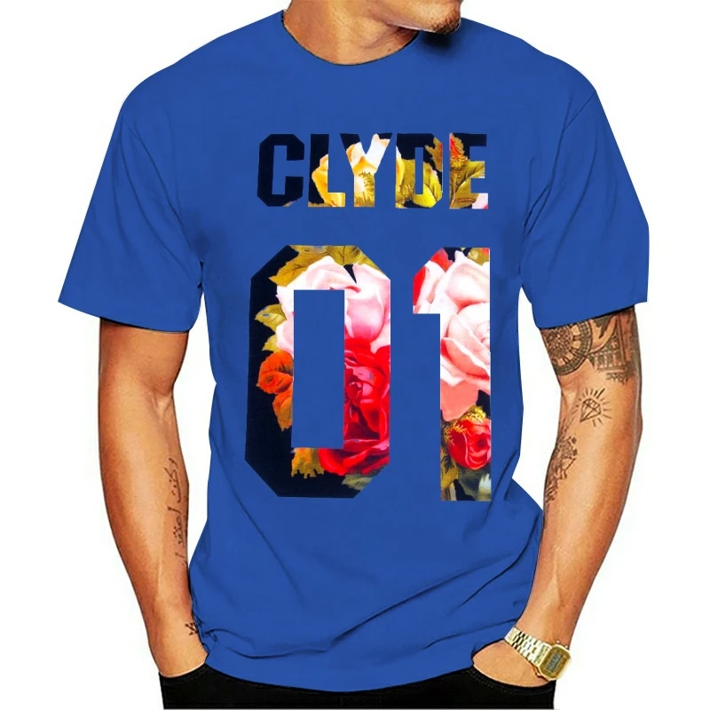 

T Shirt Summer Short Sleeve Plus Size Print Men Summer Bonnie And Clyde Short-Sleeved Couple Clothes Valentine'S Day Gift T
