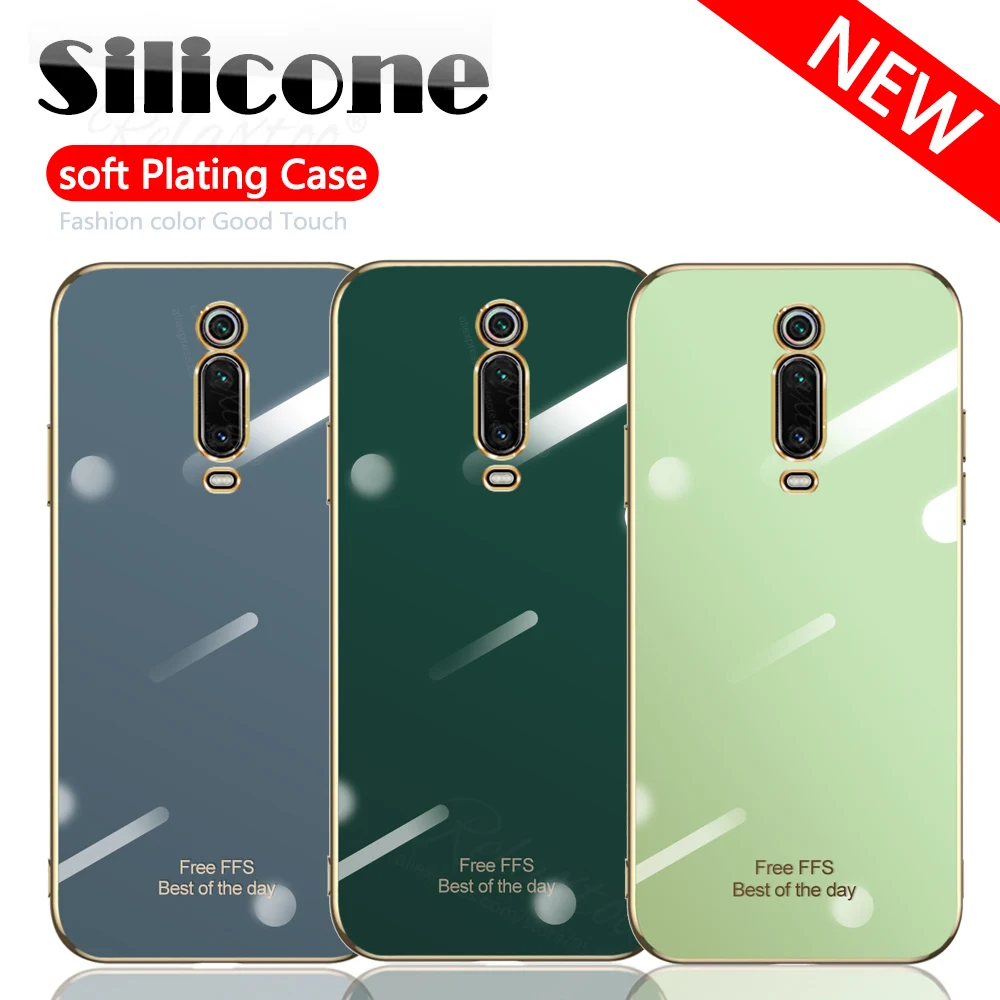 2020 новый роскошный 6D чехол с покрытием для xiaomi mi 9 t pro Мягкий ТПУ силиконовый