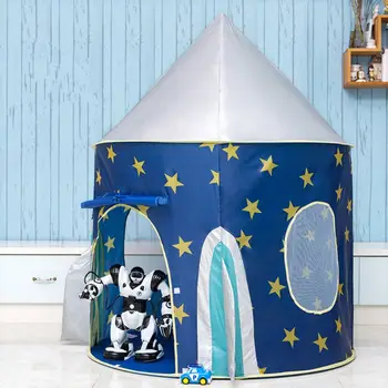 

Kids Kingdom Pop Up Space Rocket Play Tent Q6PD