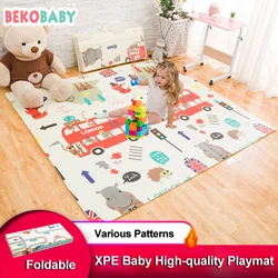 Bekobaby – tapis de jeu pliable pour enfants, XPE, Puzzle rampant, jouets éducatifs, tapis d'escalade, tapis d'activité pour enfants 
