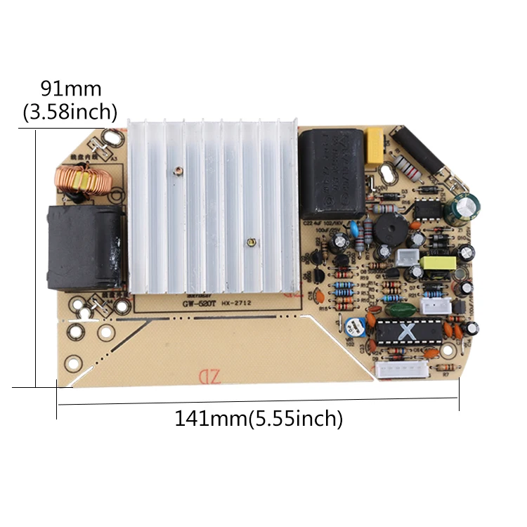 fogão da indução, placa do PWB com