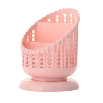 

High Quanlity-Multifunctional Desktop Storage Box Small Pen Holder Pen Holder Desktop Decoration Rattan Compact Basket