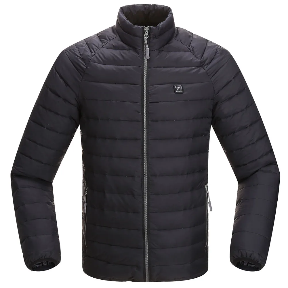 

Men Windproof Winter Outerwear Adjustable Temperature Lightweight Sports Clothing Jacket Super Warm Electric Heating Casual