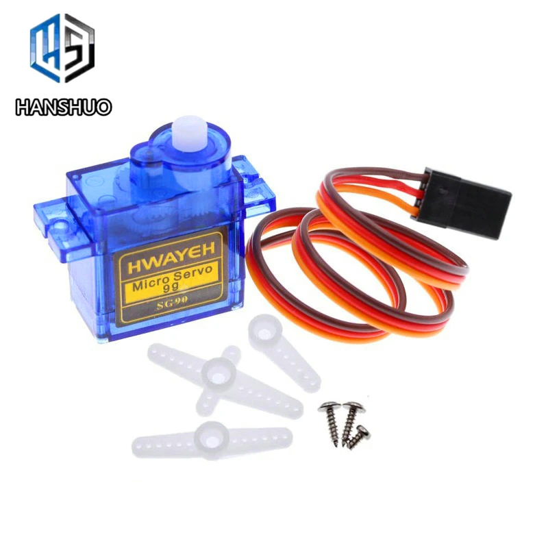 1 шт. Rc Mini Micro 9g 1,6 кг Servo SG90 MG90S для arduino RC 250 450 6CH для вертолета самолета автомобиля лодки
