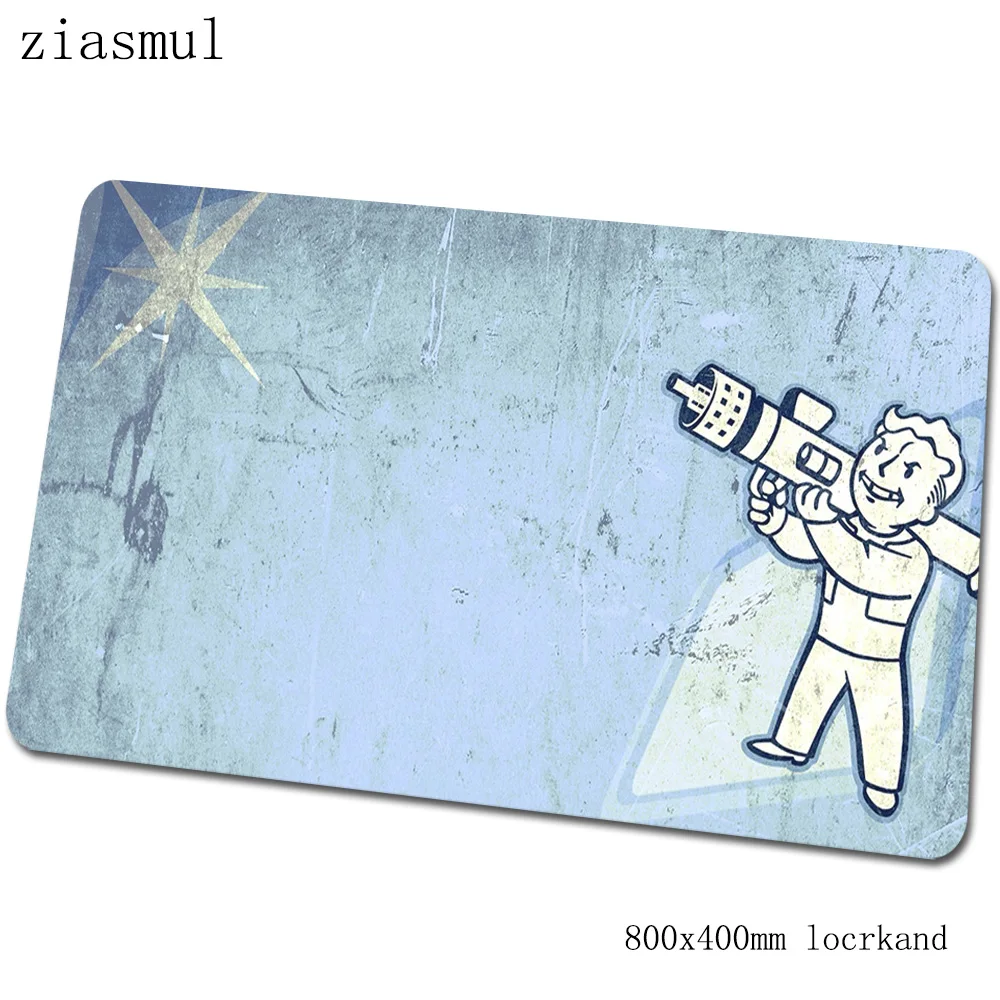 Фоллаут коврик для мыши 80x40 см игровой коврик для мыши с изображением аниме офисный ноутбук с алюминиевым корпусом стол коврик ПК padmouse Игры Геймер коврики - Цвет: Size 800x400x2mm