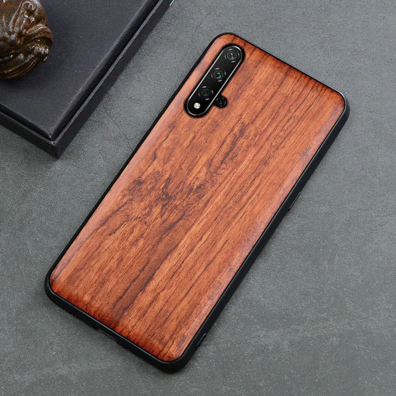 Новинка для huawei Nova 5t чехол тонкий деревянный задний Чехол TPU бампер чехол для huawei Nova 5t чехол для телефона s - Цвет: color 3