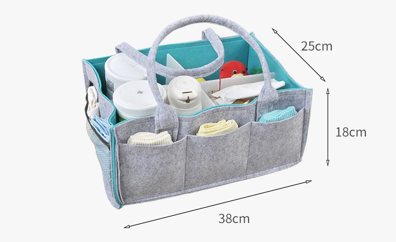 Baby Diaper Caddy Organizer (2)