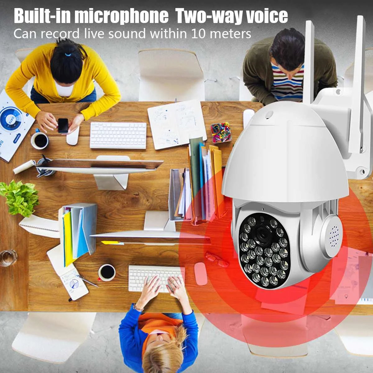 1080P IP камера 5.0MP скоростная купольная беспроводная Wifi безопасности инфракрасное