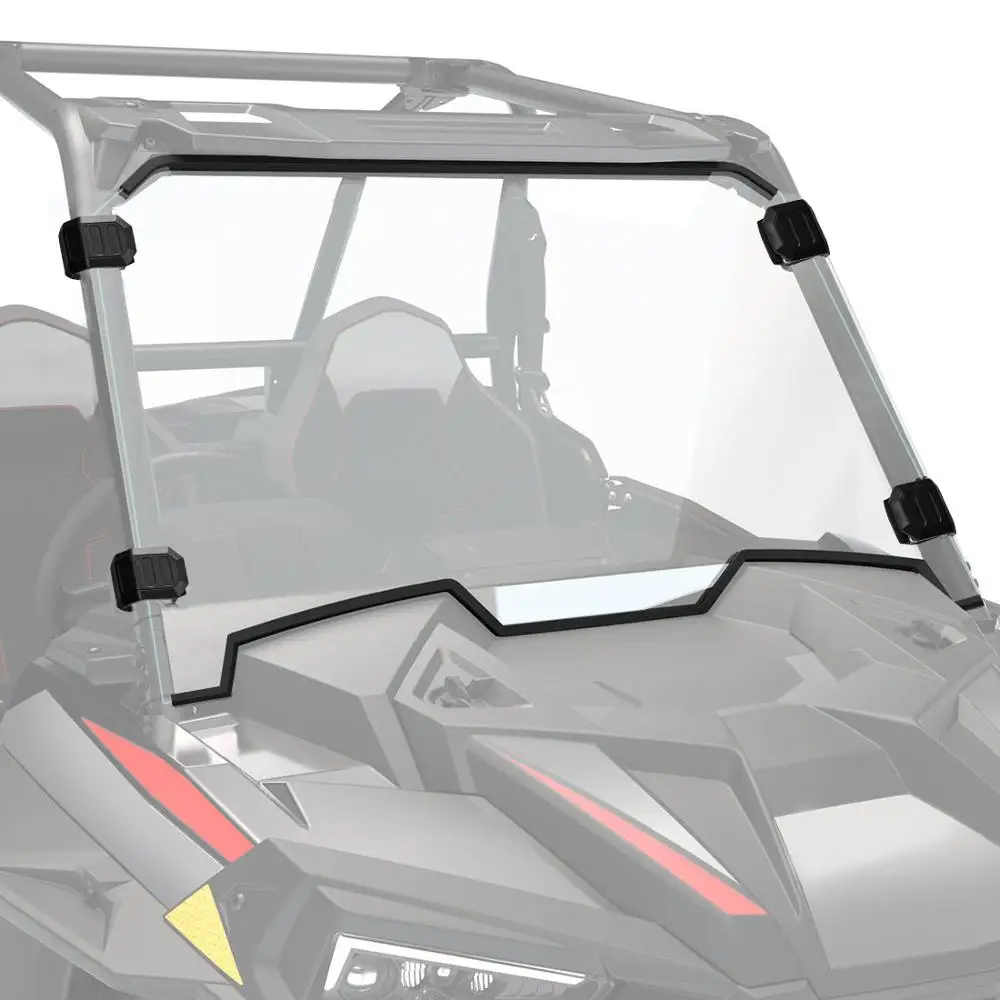 Windshield for Polaris RZR XP 1000 / XP 4 1000 2019 - 2020 UTV Full-Screen Glass Windscreen Heavy Duty Clear Non-Scratch