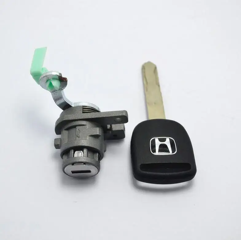 Автомобильный Замок зажигания в сборе с 2 клавишами 2003-2011 для Honda CRV Civic Odyssey, система зажигания с дистанционным управлением YZY