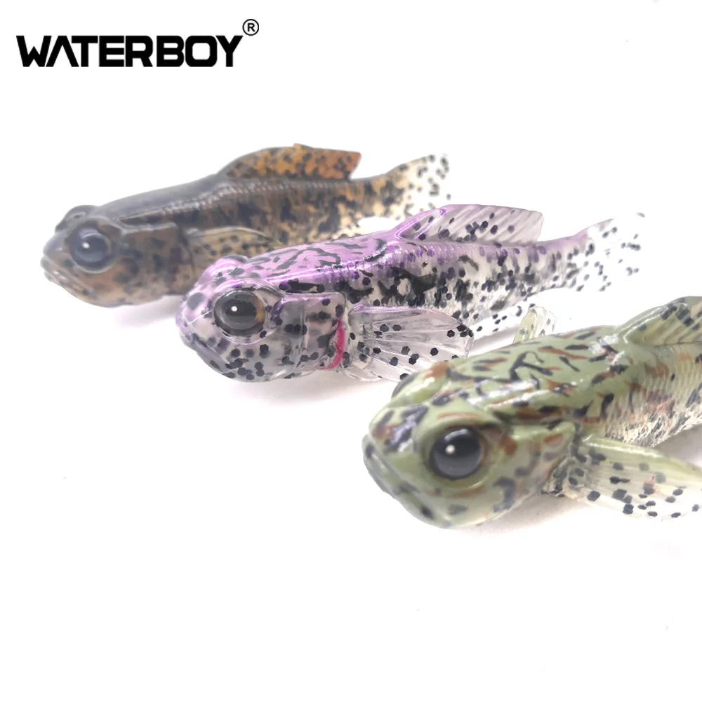 

HAOS GOBY Soft Baits 1PC 75mm 9.3g Pro Design Finest Detailed Softbait Fishing Lure
